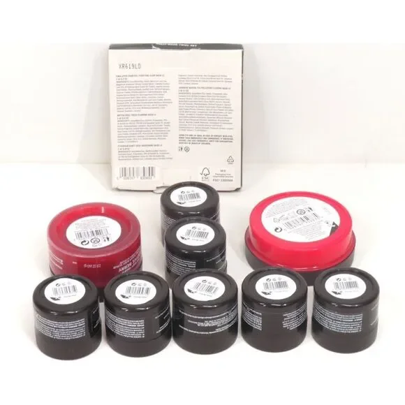 The Body Shop Mask Minis Lot 14pc Festive Berry Body Butter Scrub Xmas Bag NEW
